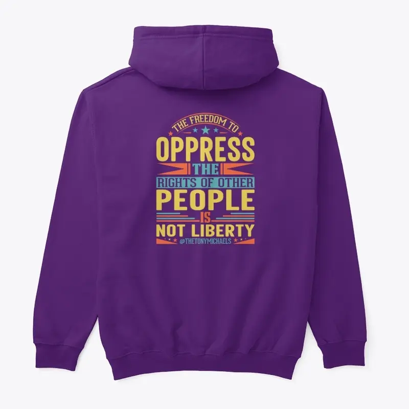 LIBERTY QUOTE HOODIE